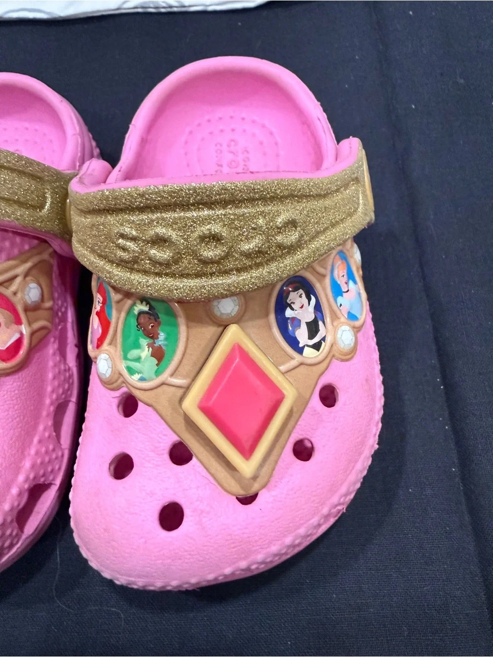 Disney Light Up Princess Crocs